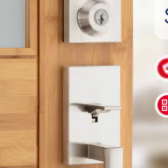 Kwikset 98935-004 Home Connect 620 Contemporary Keypad Smart Lock with Z-Wave Technology, Satin Nickel Finish
