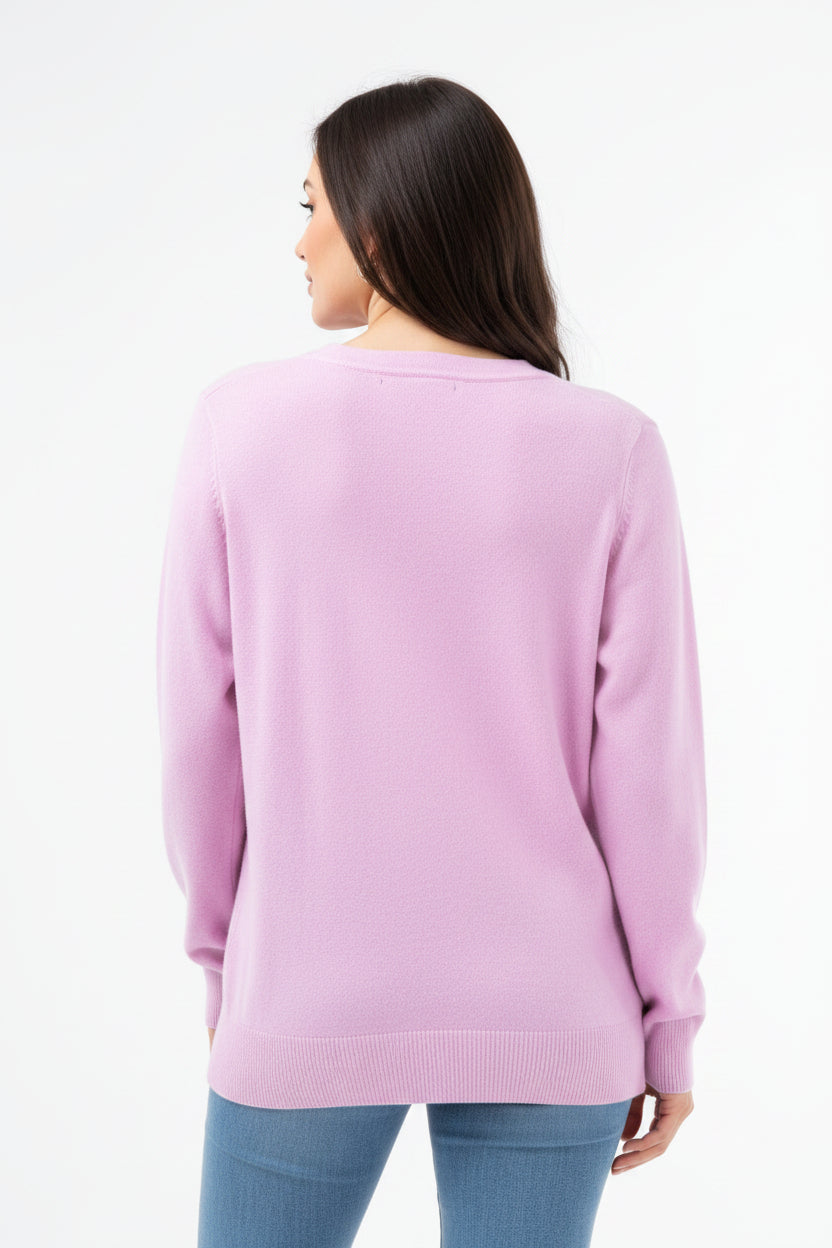 Mary Square - Hazel Top - Orchid  Small