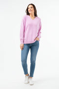 Mary Square - Hazel Top - Orchid  Small