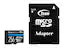 Team Group - 256GB Elite microSDXC U3 V30 A1 4K UHD Card with Adapter, 100MB/s (TEAUSDX256GIV30A103)