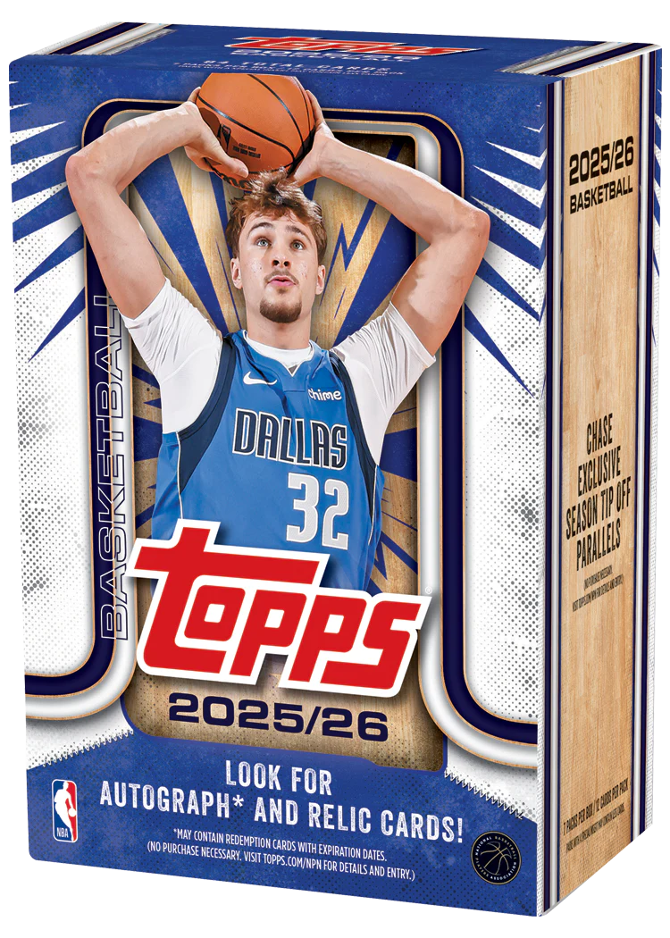 TOPPS 2025-26 Topps Basketball - Value Box - Brand New/Sealed - Cooper Flagg RC Chase, Wembanyama Auto Chase.