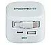 Incipio 2pk 35W Wall Charger W/ Retractable Cable Incipio