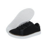 Dr. Scholl's Seaside Women's Lace-Up Low Top Cushioned Sneakers - Black - Size 5.5 M