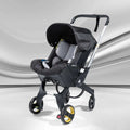 4Wheel Baby Stroller Adjustable Handle Folding Stroller for Newborns Outdoor Travel Camping Vehicle