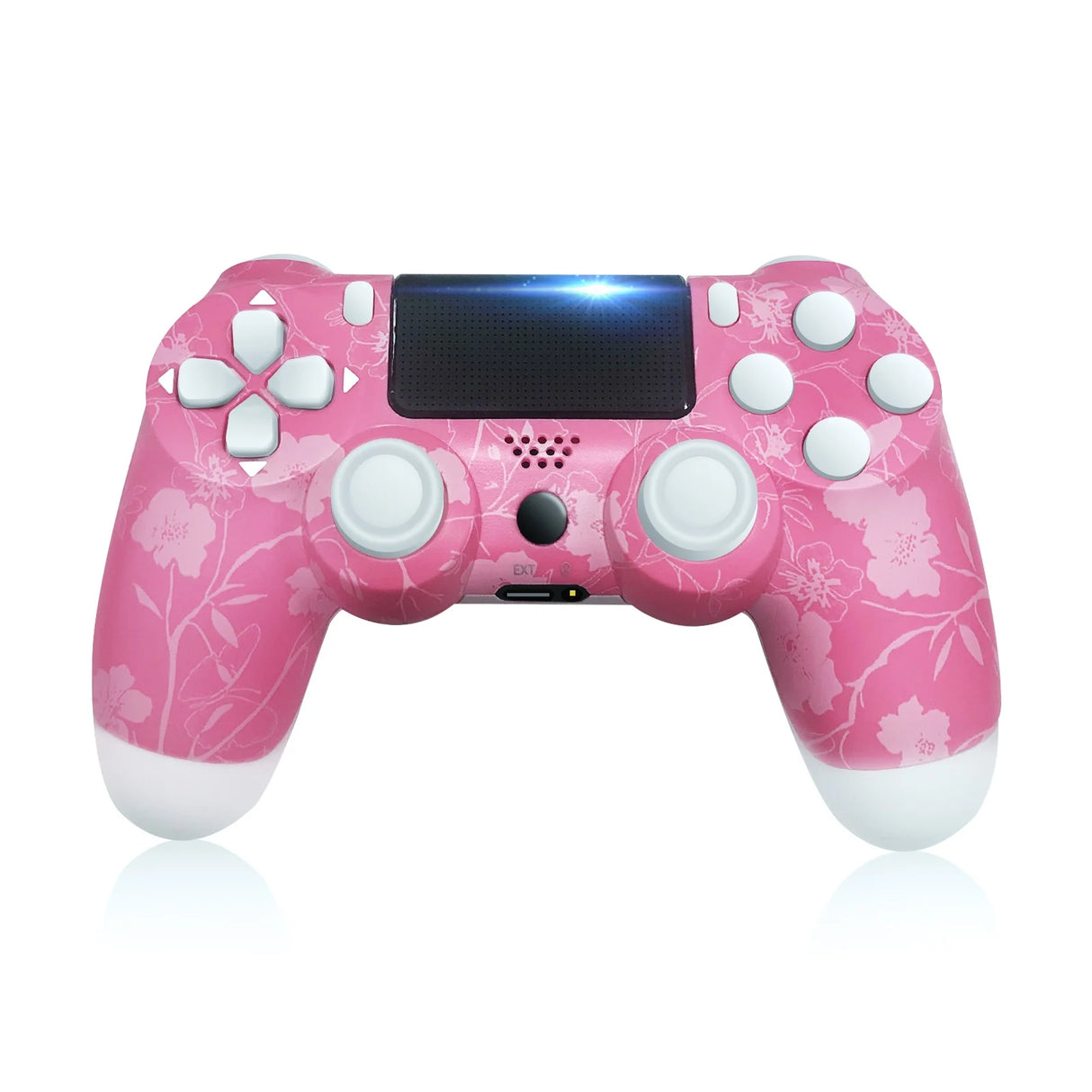 INFISU Wireless PS4 Controller, Rechargeable Playstation 4 Controller Remote Compatible with Playstation 4/Slim/Pro,6-Axis Sensor and Dual Vibration Game Remote Joystick,Pink $20.99