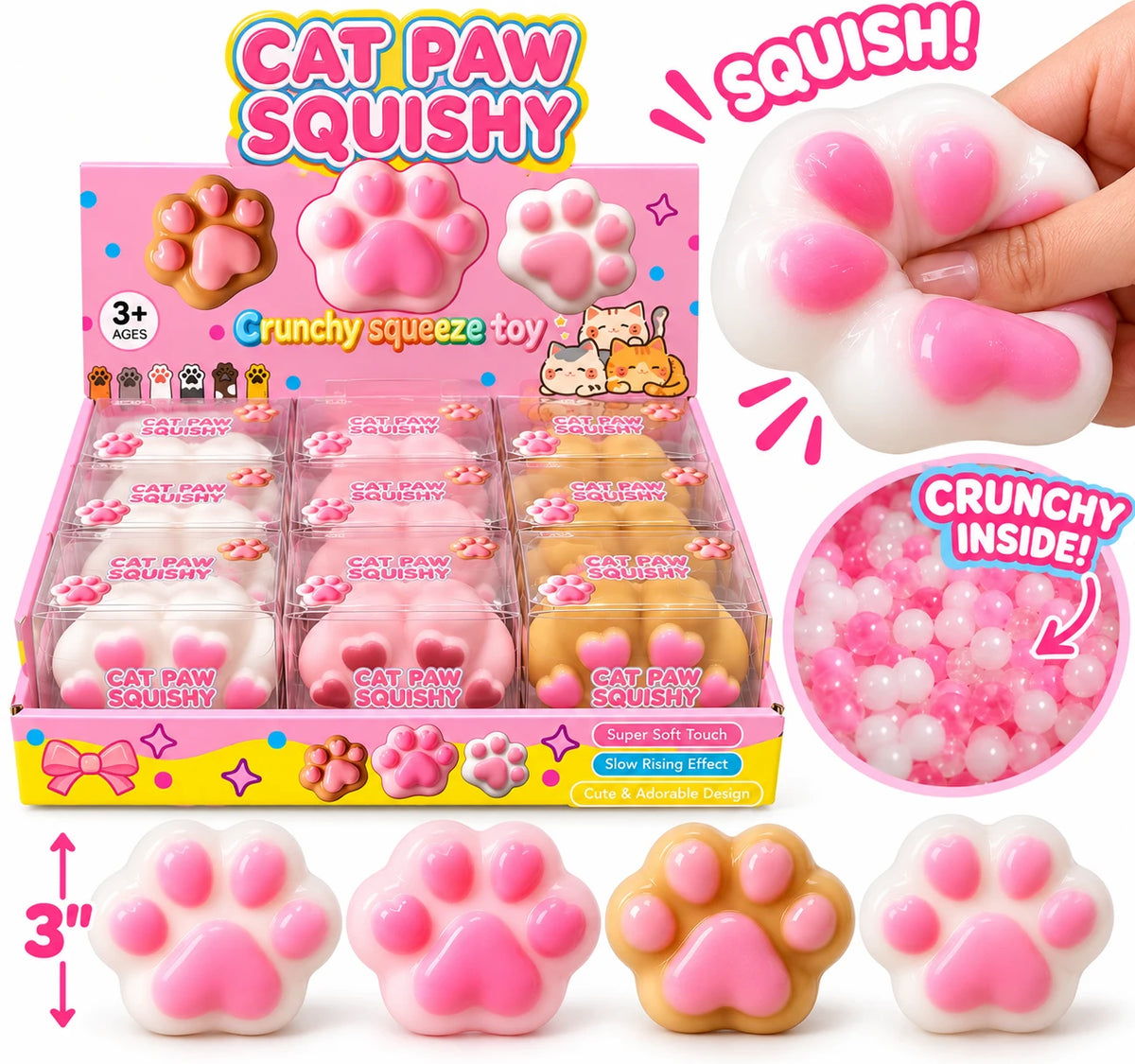 Cat Paw Crunchy Squish