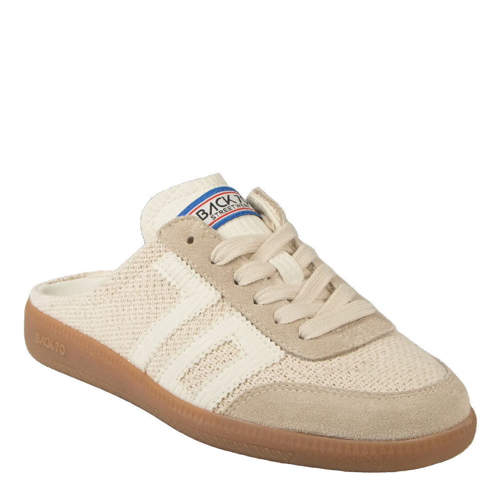 BACK 70 Easter in Sacco Milk Backless Sneakers