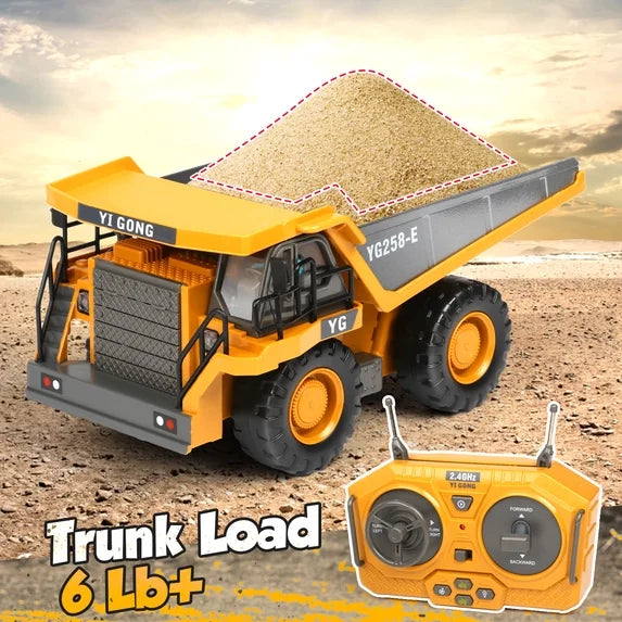YI GONG Remote Control Dump Truck - Yellow