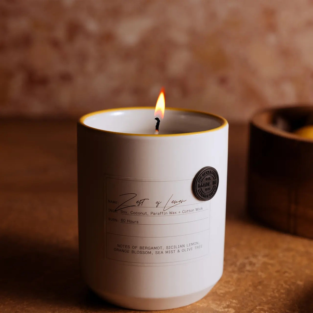 Kitchen Candle - Zest of Lemon