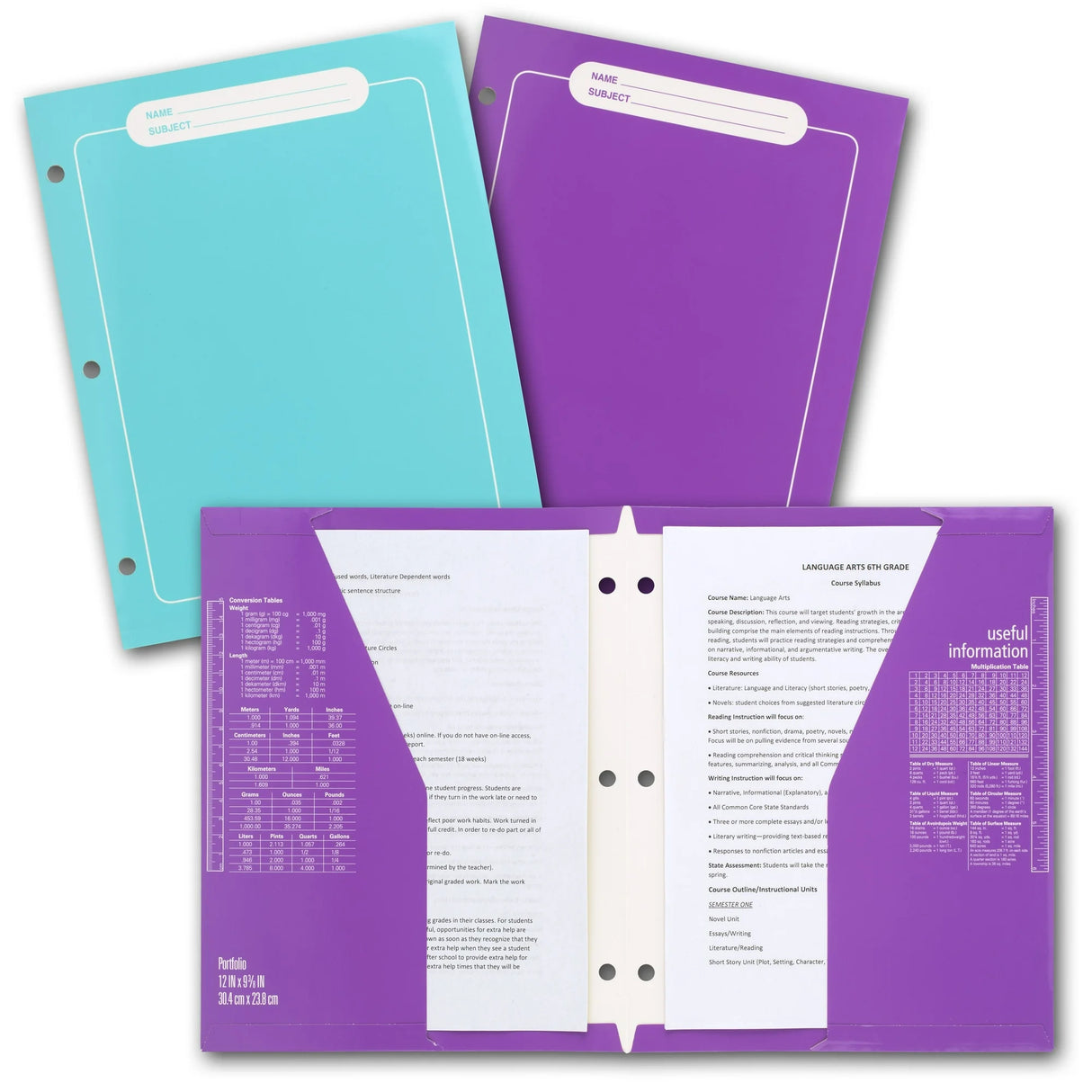 Mead Funky Trapper Keeper Binder With 1" Round Rings