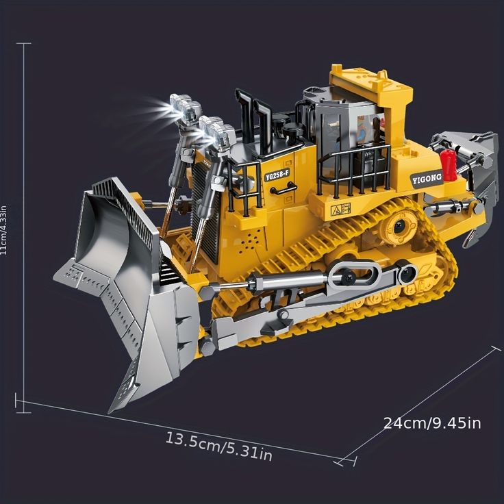 Yi Gong Track-Type Tractor (9CH RC 2.4GHz)