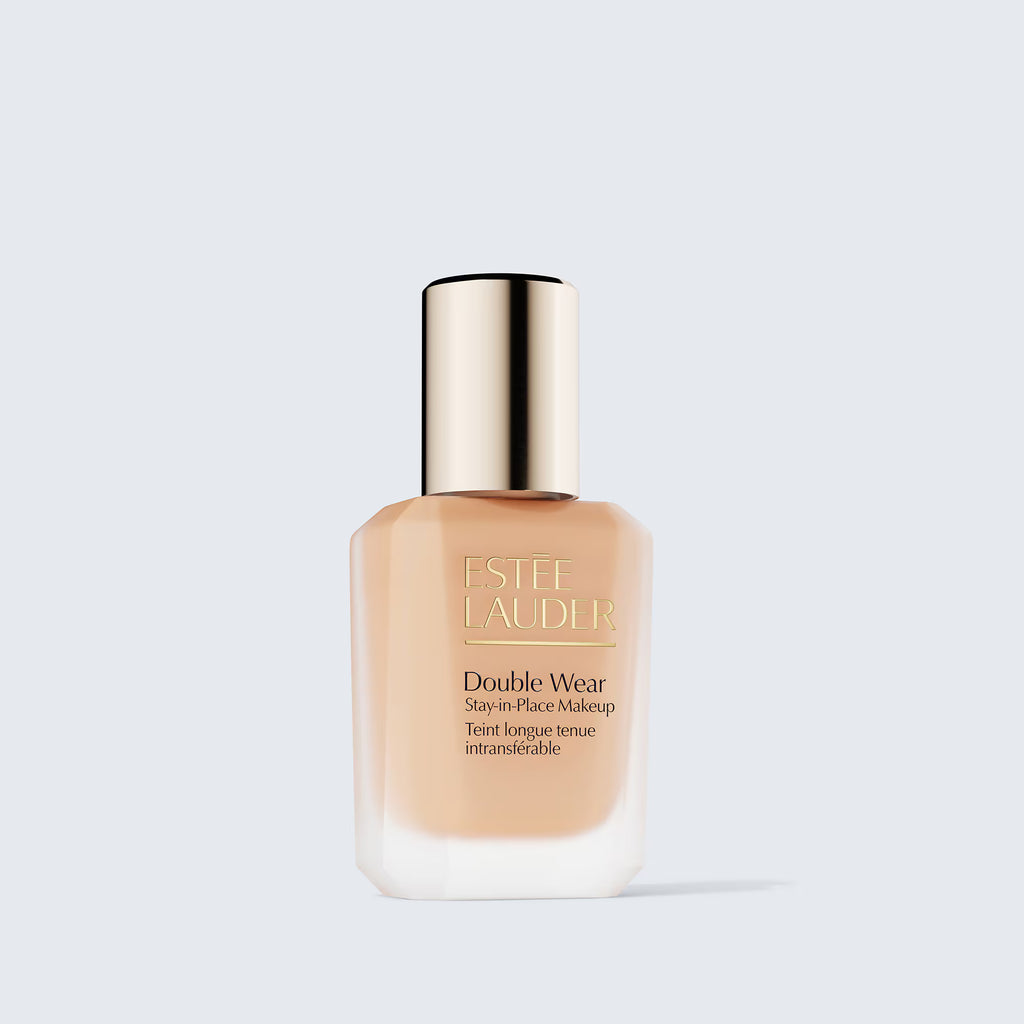 Estée Lauder Double Wear Stay-in-Place Foundation Makeup (Shade - 1W1 Bone) | Long-Wear Matte Foundation, 1 Fl Oz