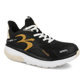 g-defy by Gravity Defyer | Women's Energiya | Black/Gold | Size US 9.5 Medium