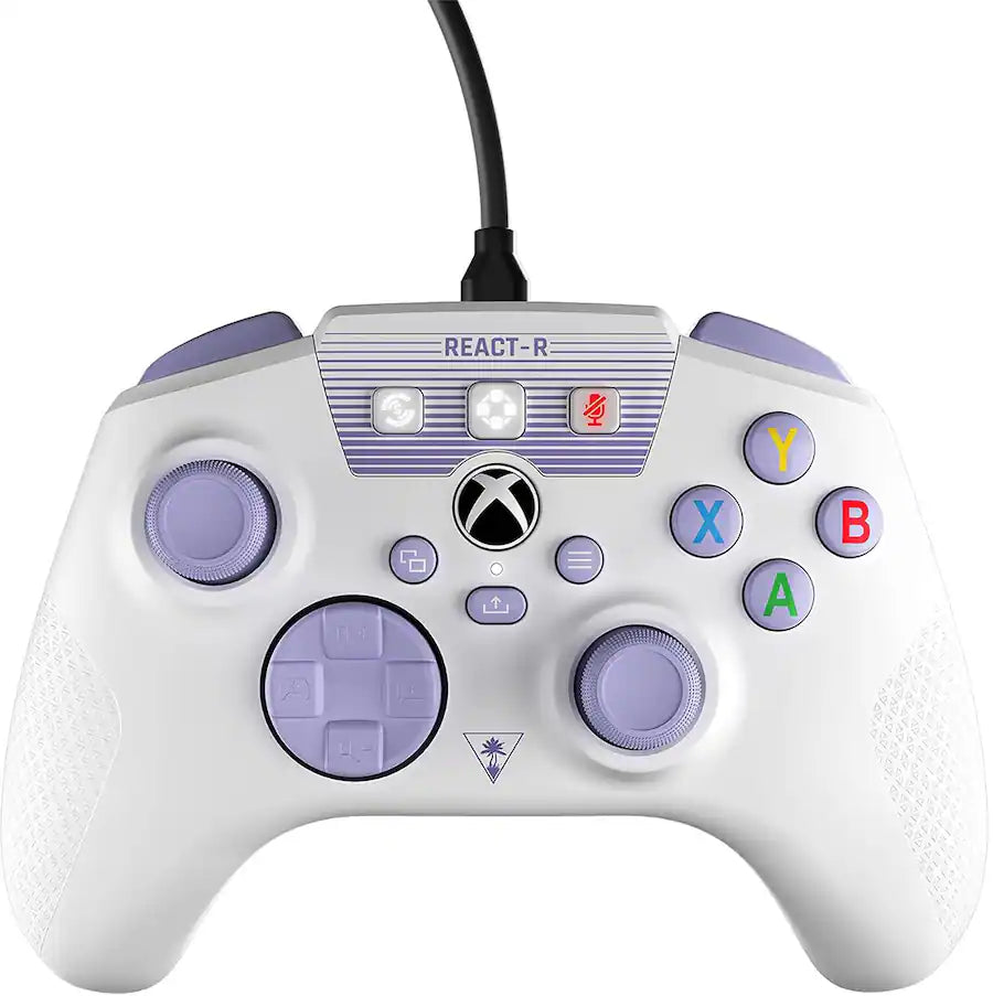Turtle Beach - REACT-R Wired Game Controller - Officially Licensed for Xbox Series X & S, Xbox One - Multicolor