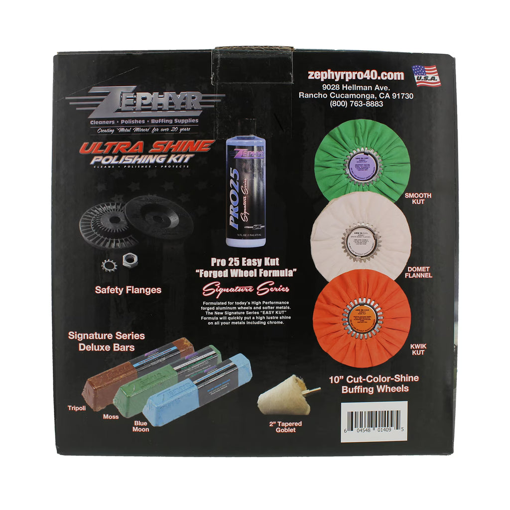 ZEPHYR Ultra Shine Signature Series Polishing Kit