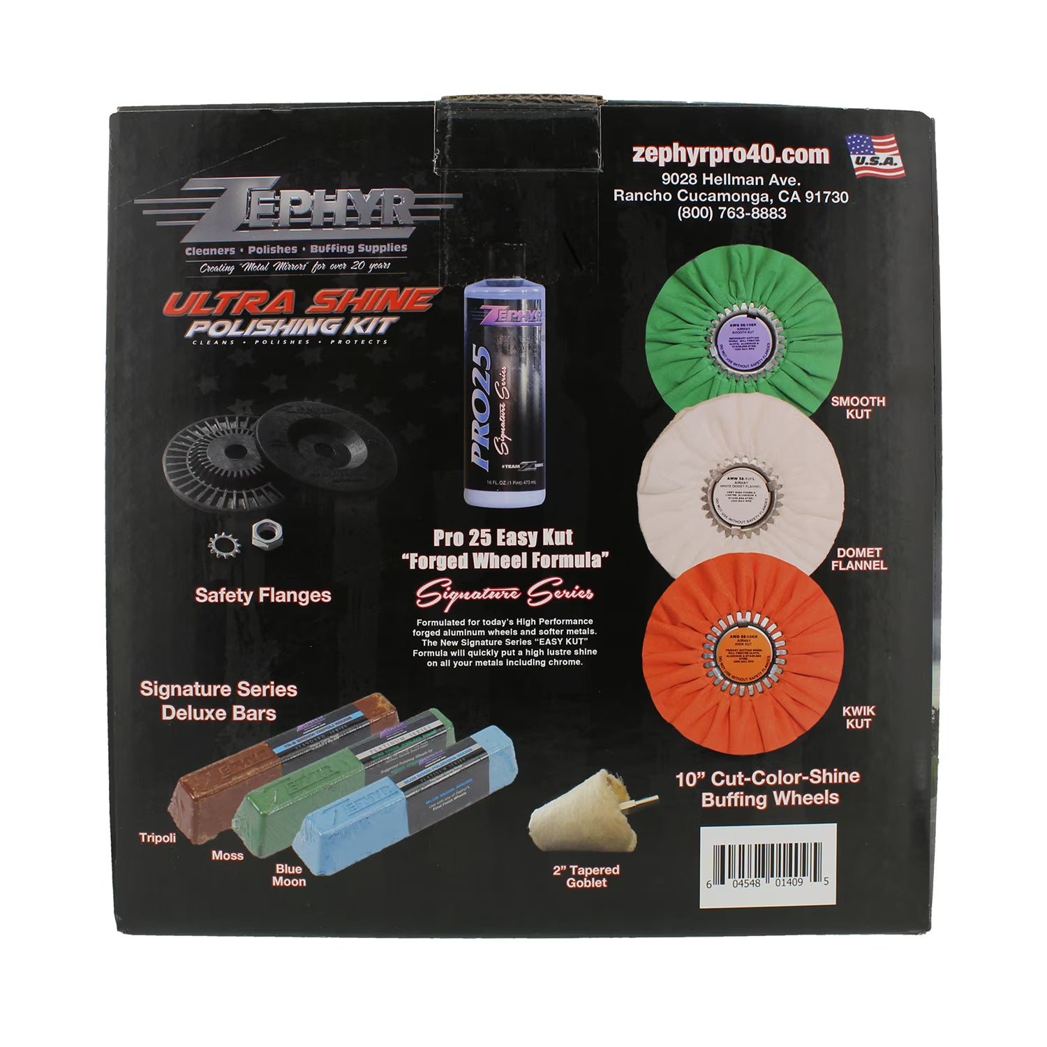 ZEPHYR Ultra Shine Signature Series Polishing Kit