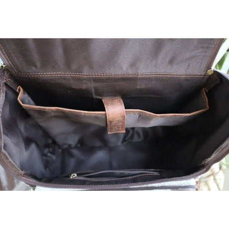 Western cowhide Backpack, Large Leather Backpack, Cowhide Backpack, Cowhide Purse Leather Backpack for Women, Diaper Bag for women