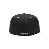 FC Barcelona Black/Gold FT-90 Pro Fitted Hat (7 3/4)