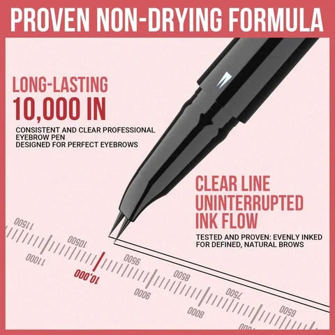 HelloKiss | Precise Liquid Brow Double-Head Ink Pen in Brown | #02