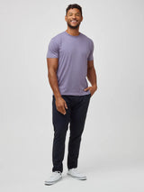 Flint Purple Crew Neck by Fresh Clean Threads - Size: 4XL Tall