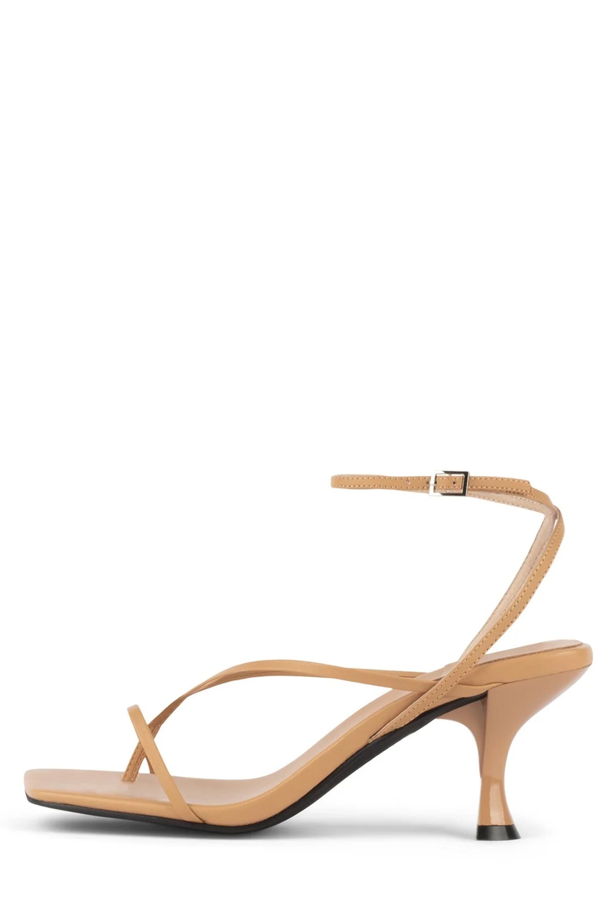 Women's Fluxx Kitten Heels by Jeffrey Campbell - Nude - Size: 8