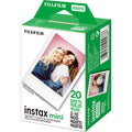 FUJIFILM Instax Mini Instant Film Twin Pack (White) - 20 Photos
