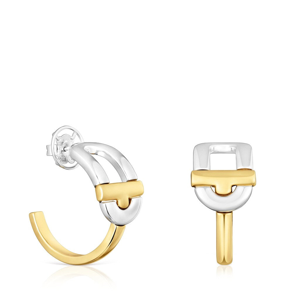 Two-tone Hoop earrings TOUS MANIFESTO