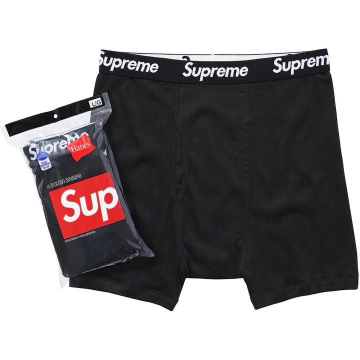 Supreme/Hanes Boxer Briefs (4 Pack) Size XL