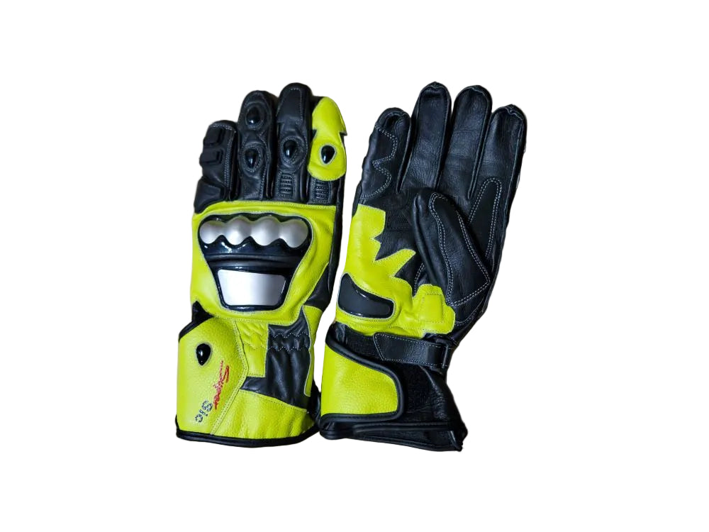 CUSTOM! MOTO LEATHER VALLEY | Men's Leather Racing Suit | Berik Race-Tech Inspired | USA 46 XL | XL Gloves Included!