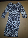 Nicole Miller- Artelier (Size 8) Knee Length 3/4 Sleeve Dress