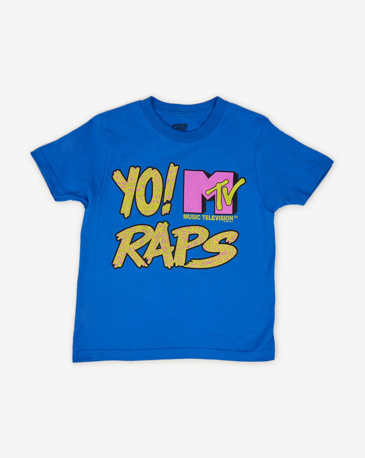 Mtv Raps Tee - Blue/New With Tags