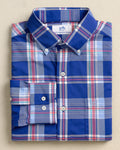 Southern Tide Greenview Plaid Intercoastal Sport Shirt Size: Large