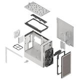 HAVN BF 360 Flow Premium Mid Tower HVN-CA-BF360-03 - White