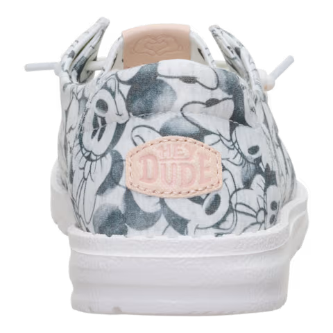 HEYDUDE Women's Wendy Minnie Mouse Print - Grey Multi - 8