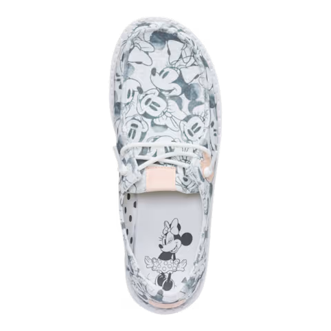 HEYDUDE Women's Wendy Minnie Mouse Print - Grey Multi - 8