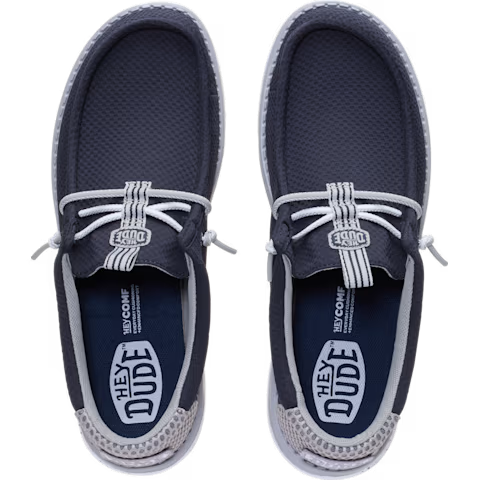 *Hey Dude -Wally Varsity Team, Dark Navy/Multi, Mens' 14