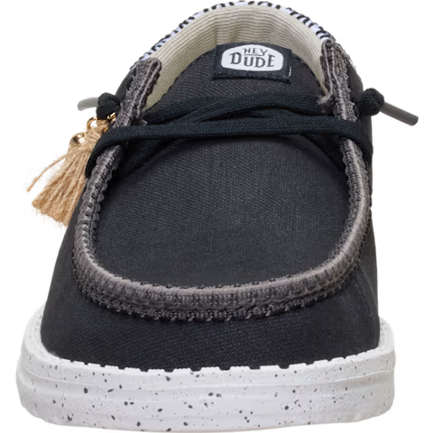 HEYDUDE Women's Wendy Funk Beach Woven in Black/Multi - 8