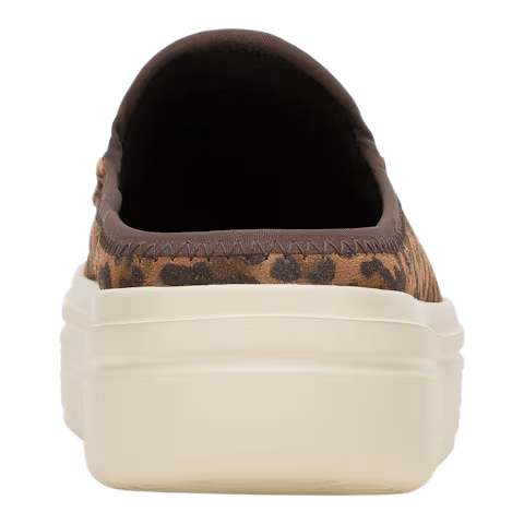 HEYDUDE Women's Austin Lift Classic in Brown Leopard - 8