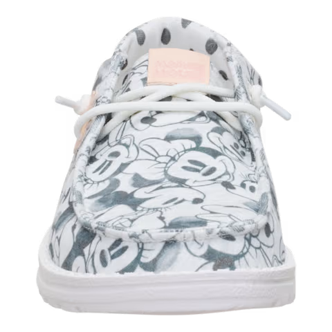 HEYDUDE Women's Wendy Minnie Mouse Print - Grey Multi - 8