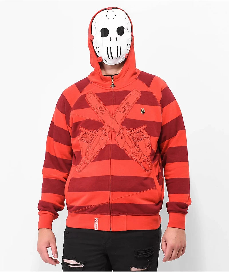 Lifted Research Group Men's FRIDAY THE 47TH ZIP HOODIE (Size : Large)