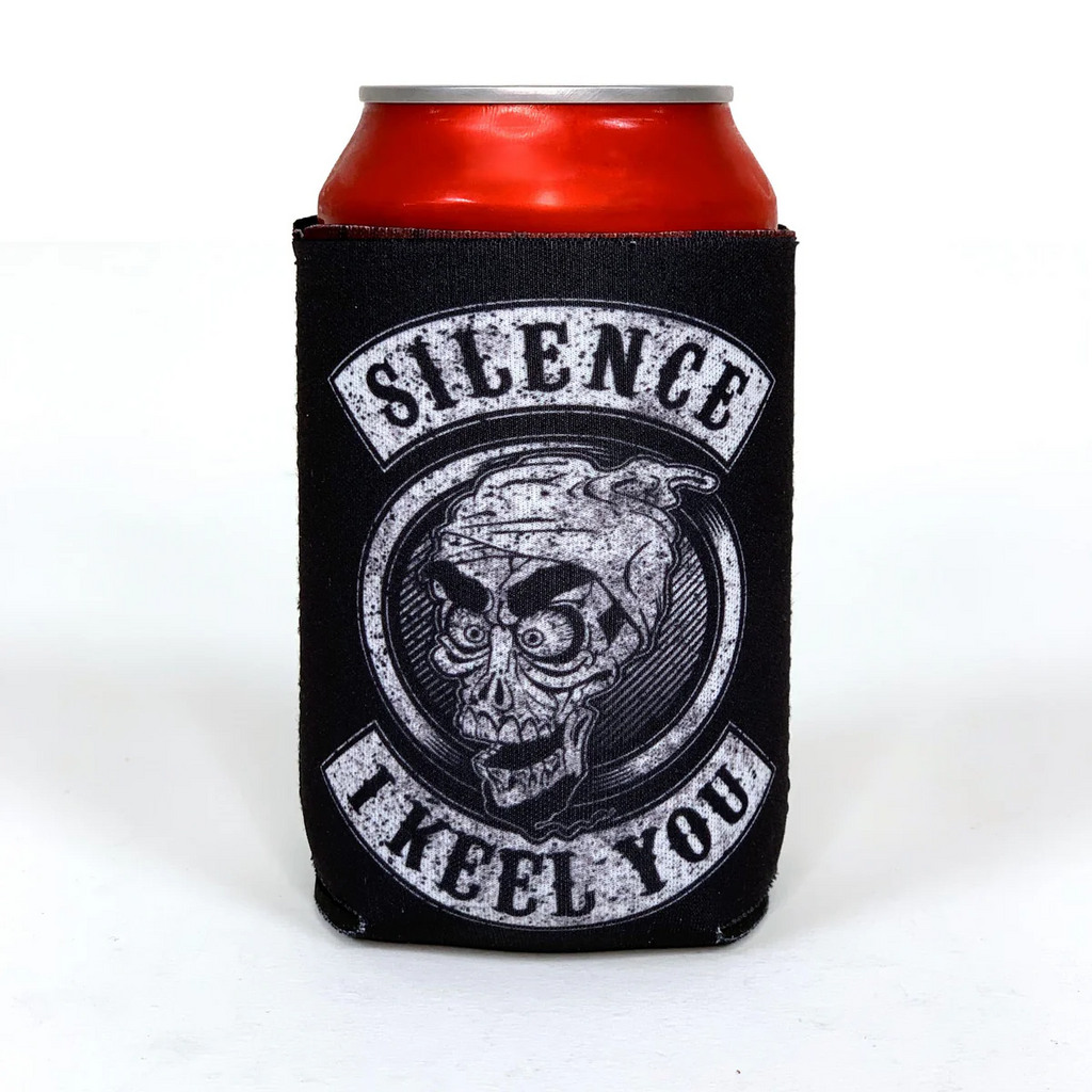 Jeff Dunham Can Cooler Set – Achmed, Peanut, Walter & Bubba J (Set of 4)