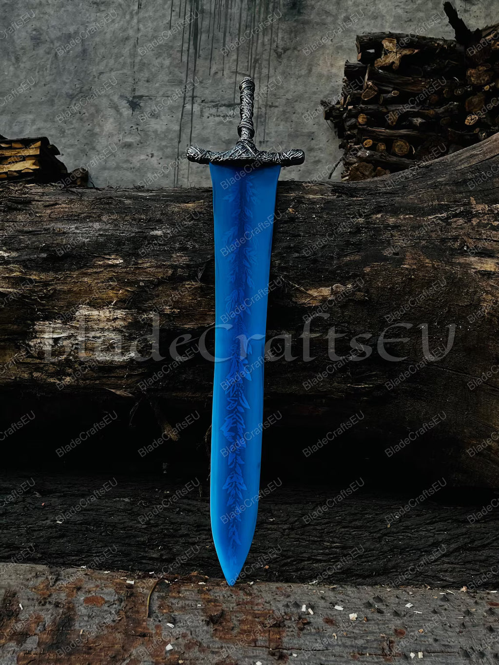 Handmade Dark Moon Greatsword Replica 42" | Full Metal Elden Ring Inspired Moonlight Sword | Fantasy Medieval Display Sword