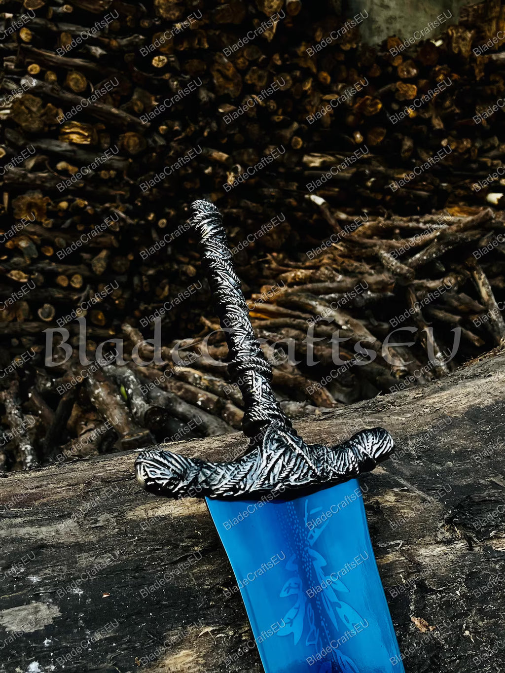 Handmade Dark Moon Greatsword Replica 42" | Full Metal Elden Ring Inspired Moonlight Sword | Fantasy Medieval Display Sword