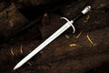 Jon Snow's Longclaw – Game of Thrones Replica Sword | Approx. 40" Display & Cosplay with Wall Plaque