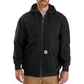 CARHARTT - Paxton Thermal Lined Full Zip Sweatshirt-Black, Men 3XL/Tall