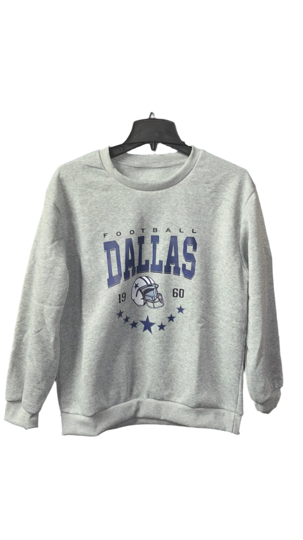 Vintage Dallas Football W Sweatshirt Grey - Women's S