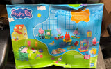 Peppa Pig George's Party Advent Calendar with 24 Surprise Toys and Stickers Including 5 Figures, Preschool Toys for Girls and Boys 3 and Up