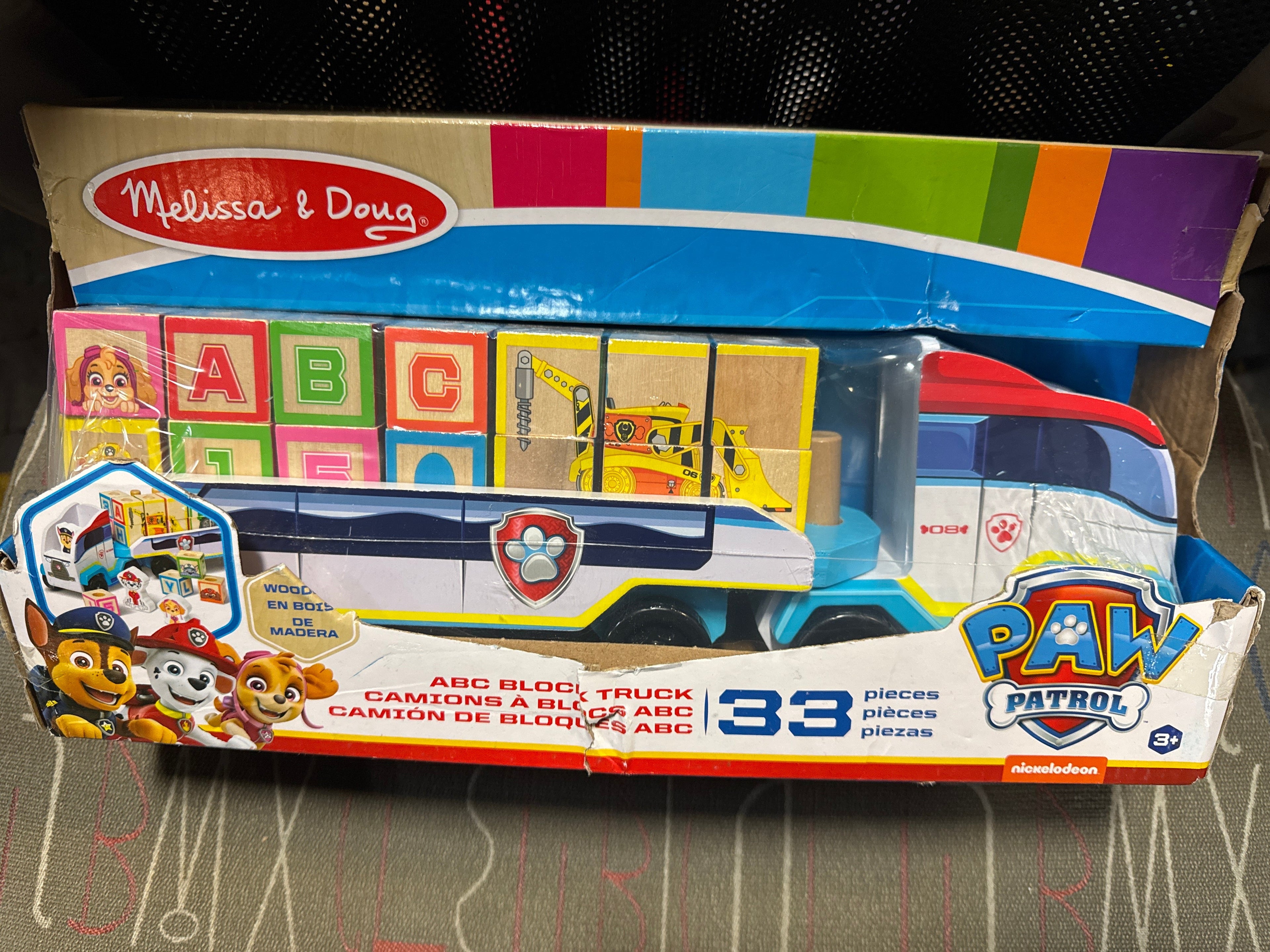 Melissa & Doug ABC Block Truck