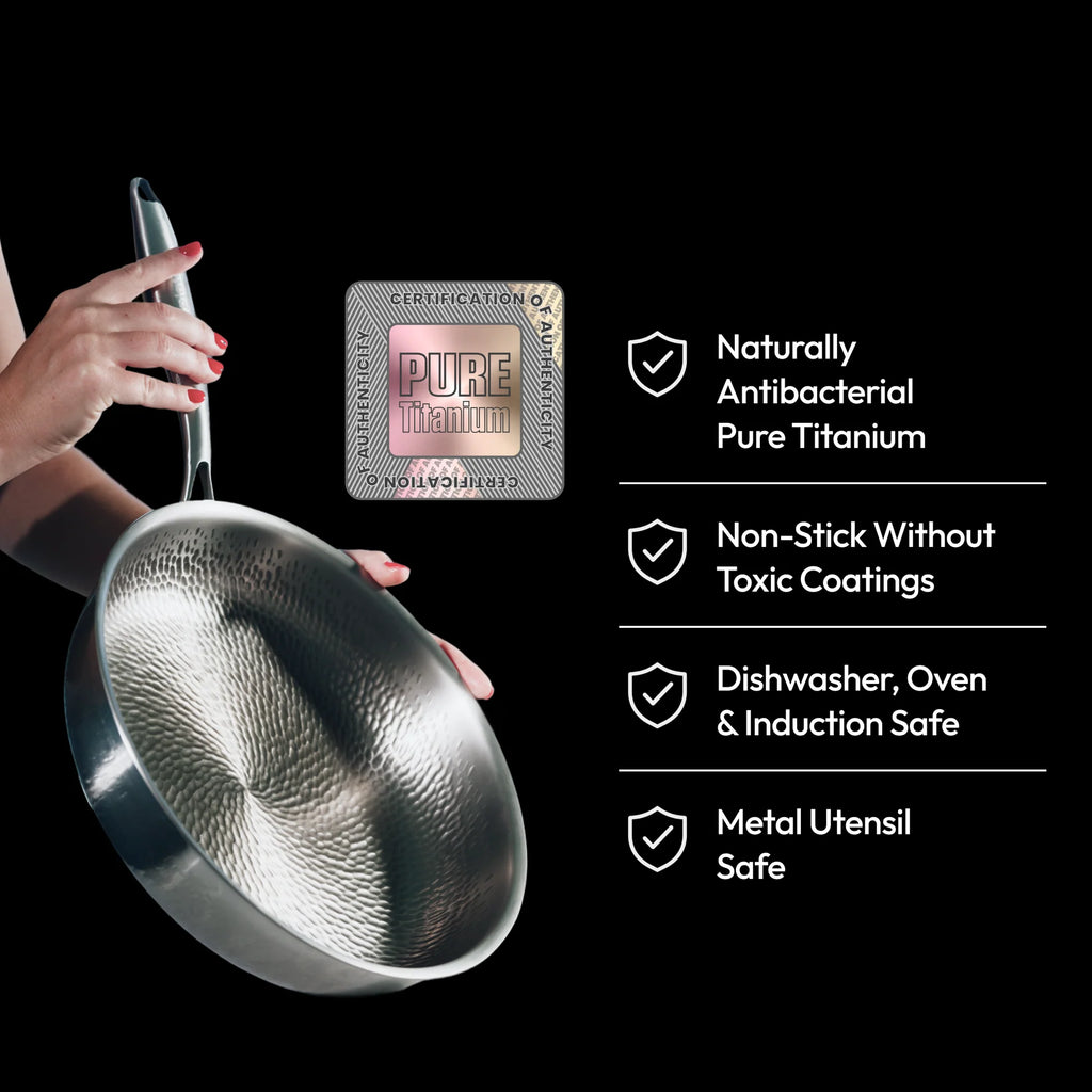 Plateful Titanium Pro Pan™ 12" with Lid