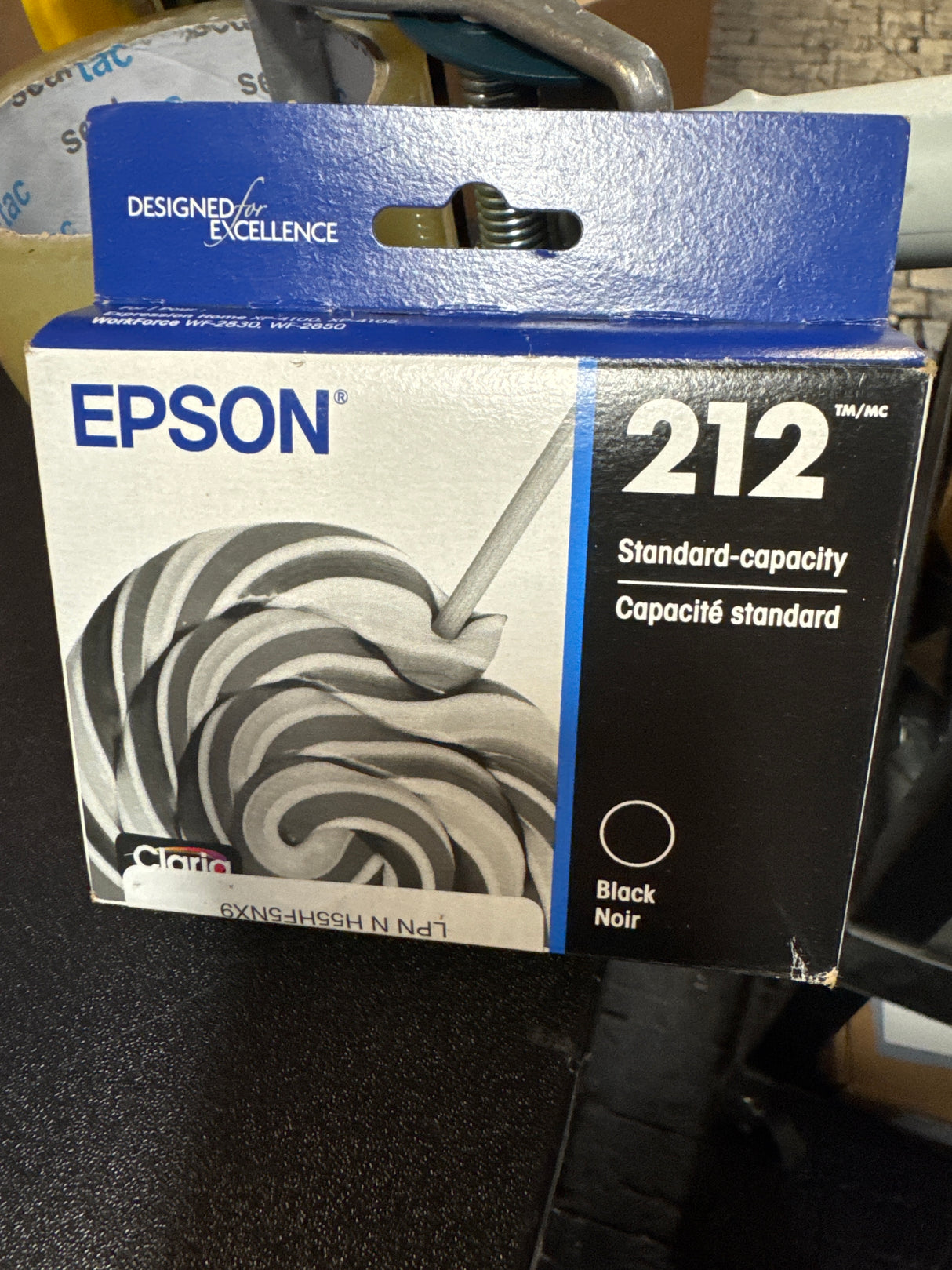 Epson 212 Single Ink Cartridge - Black (T212120-CP)